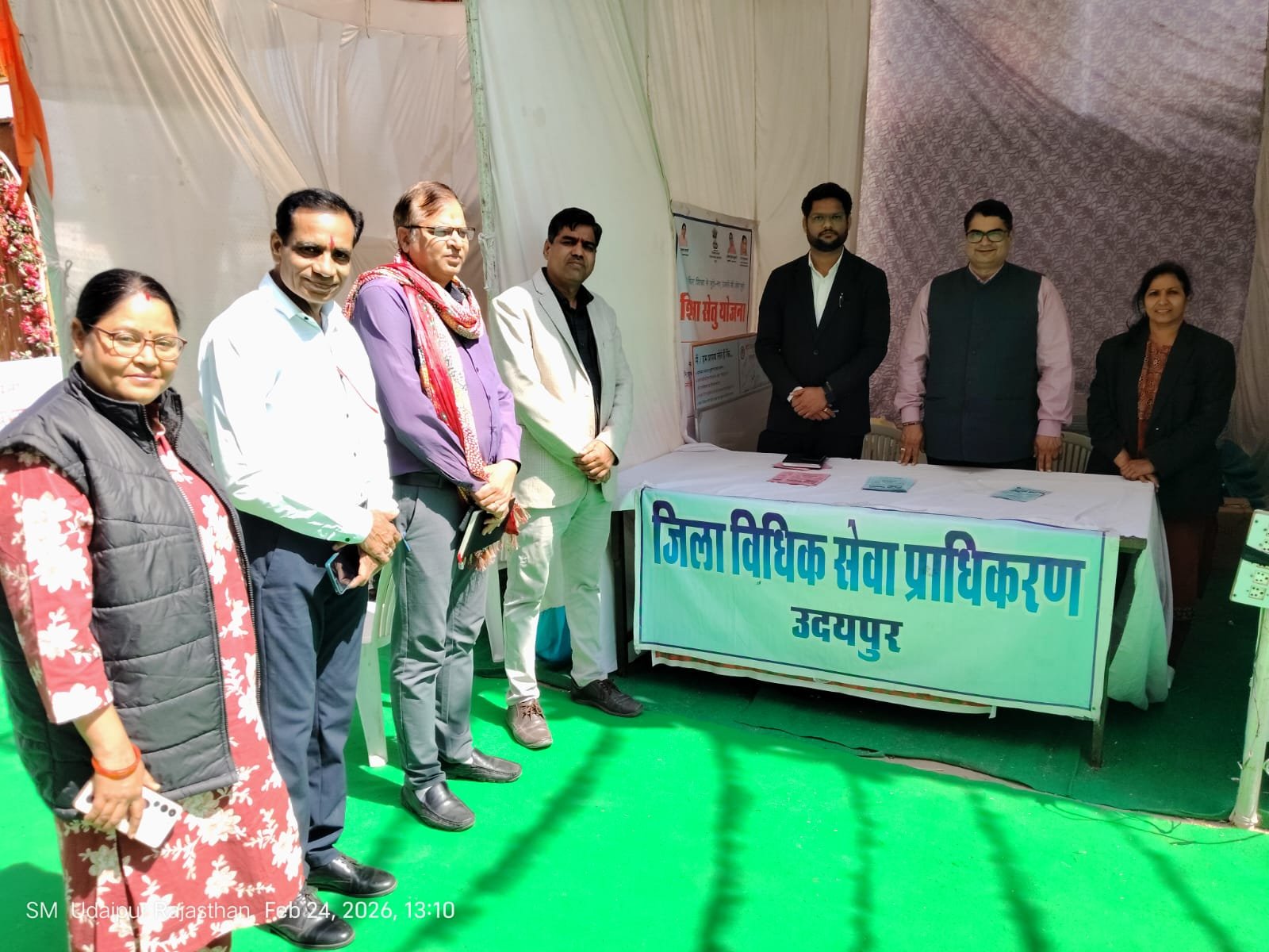 District Legal Services Authority Sets Up Stall at Amrita Haat Fair