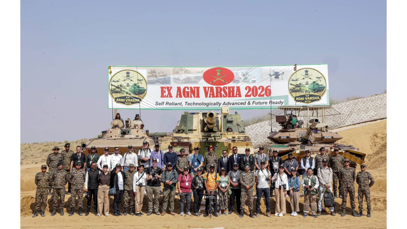 EXERCISE AGNI VARSHA SHOWCASES INTEGRATED COMBAT POWER IN INDIA’S DESERT SECTOR