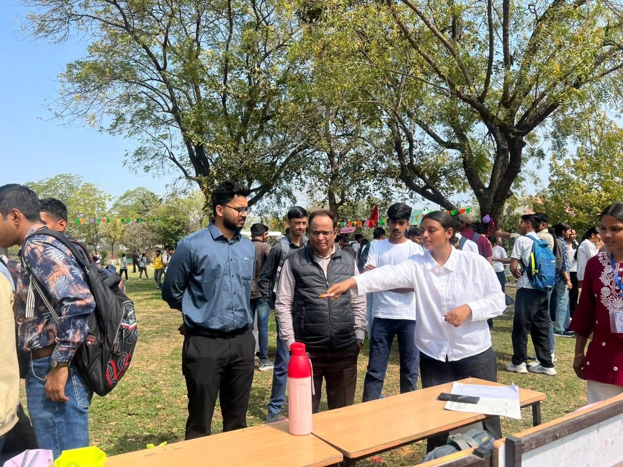 सीटीएई में एनएसएस विशेष शिविर के अंतर्गत गेम फेयर का आयोजन