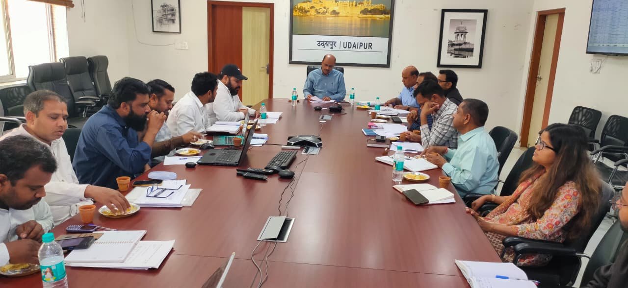 जिला जल एवं स्वच्छता मिशन की बैठक