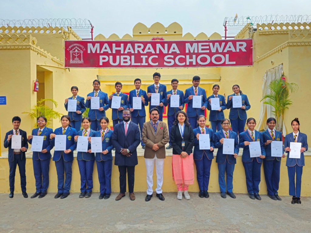 Maharana Mewar Public School Excels in International Language Education