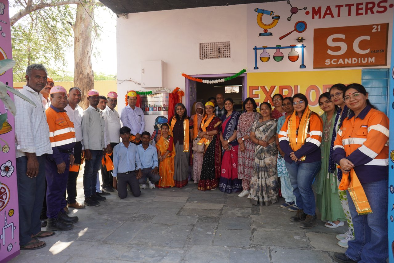 Hindustan Zinc Launches State-of-the-Art STEM Labs in Bichchari and Zinc Smelter Government Schools