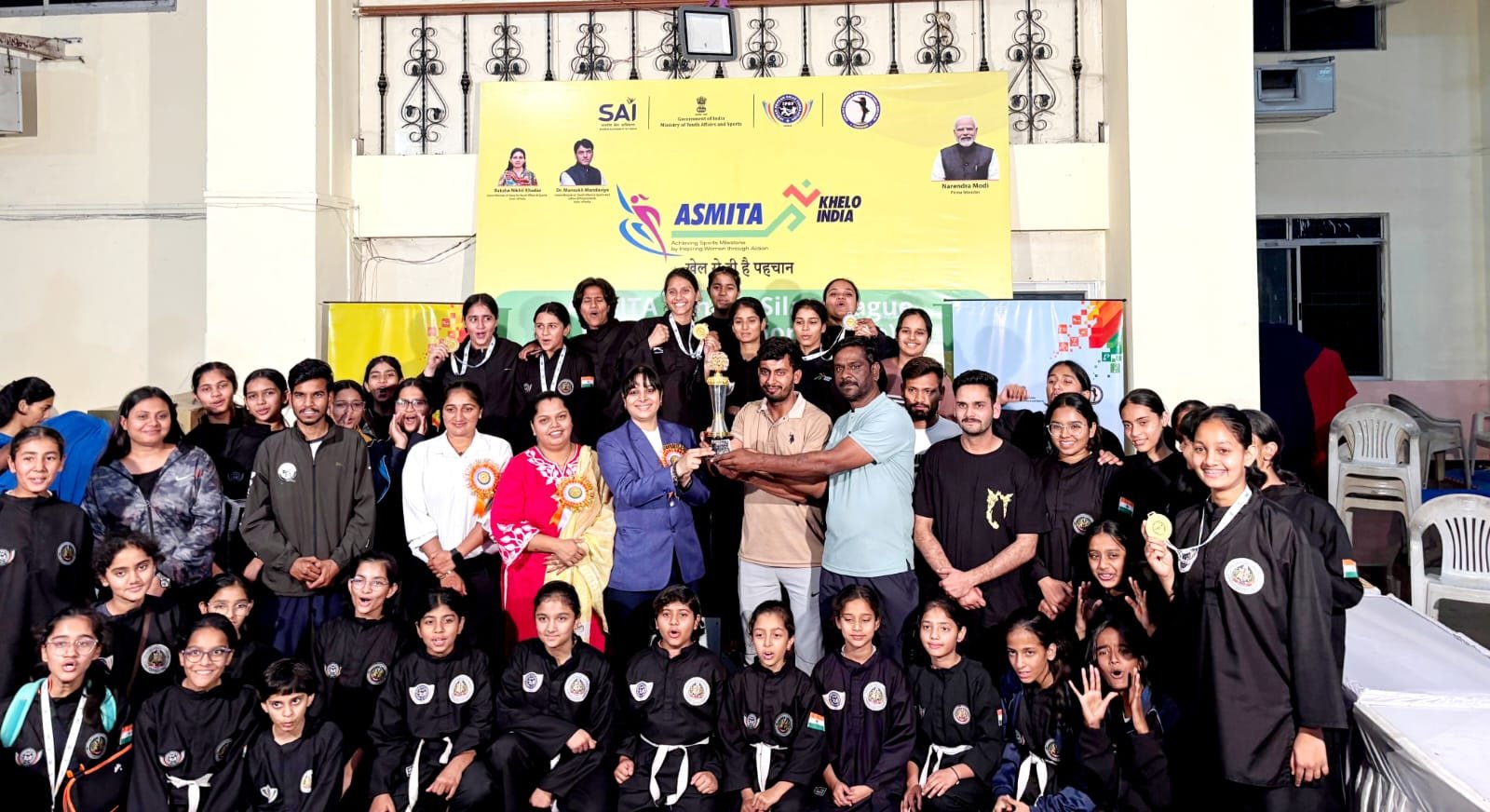 Udaipur Daughters Shine at Khelo India Asmita Penchak Silat League – West Zone