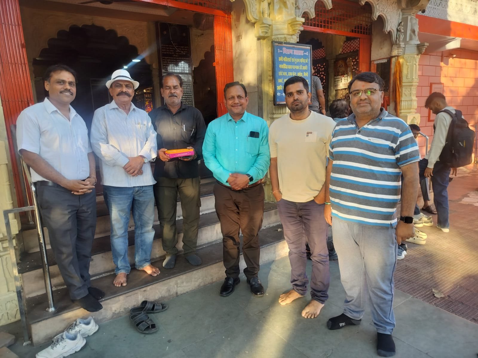 उदयपुर टीम द्वारा विजय उत्सव का आयोजन