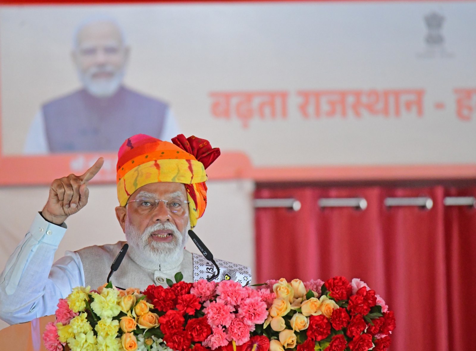 Prime Minister Narendra Modi Targets Congress from Ajmer