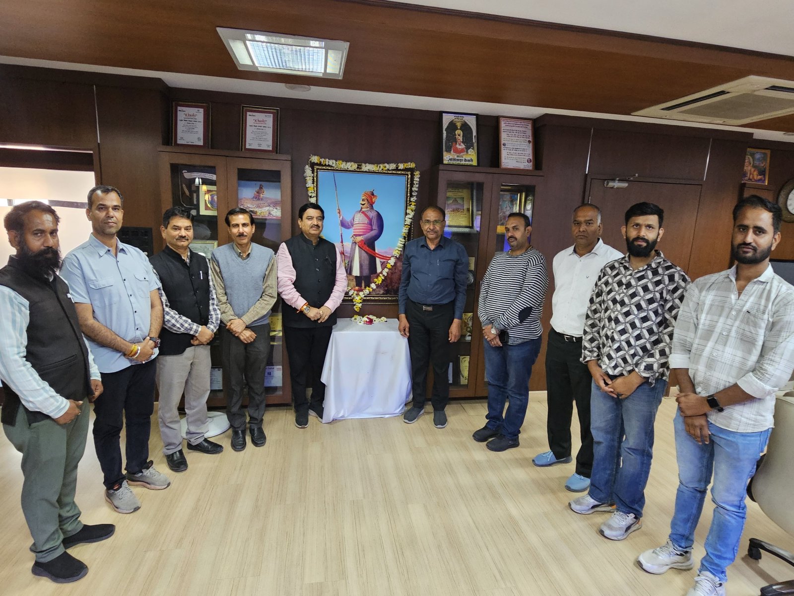 महाराणा प्रताप के राज्य तिलक दिवस पर श्रद्धांजलि समारोह सम्पन्न