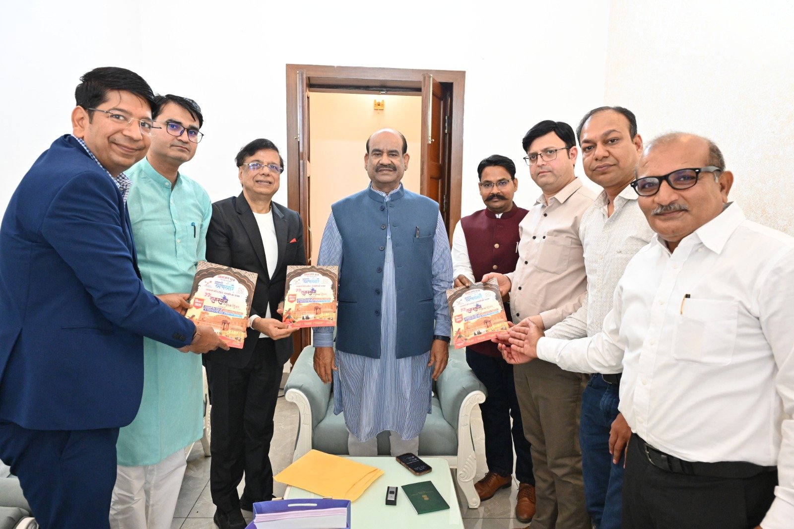 *लोकसभा अध्यक्ष ओम बिरला को पन्द्रह मार्च को नई दिल्ली में आयोजित होने वाले राजस्थान स्थापना दिवस समारोह  के लिए किया आमंत्रित•