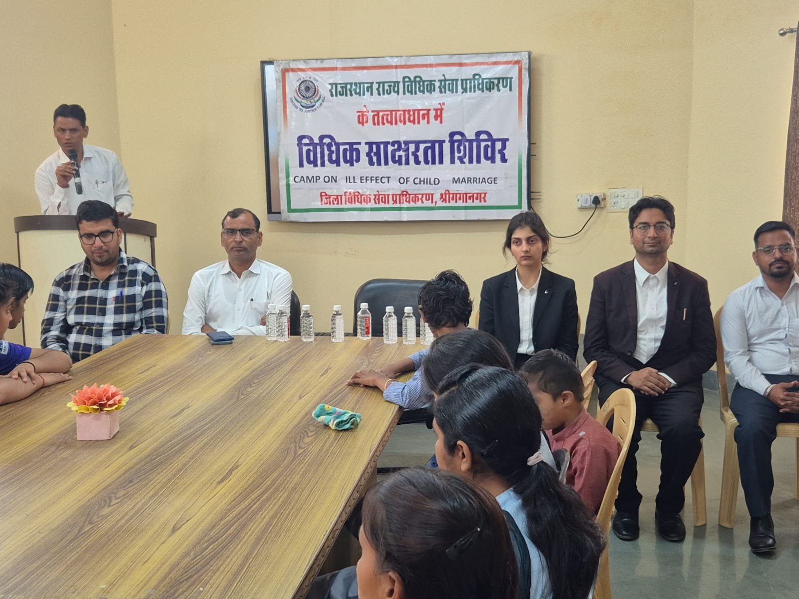 Students of Tapovan Special Education and Research Centre made aware on the eve of International Women’s Day: ADJ Mr. Suthar