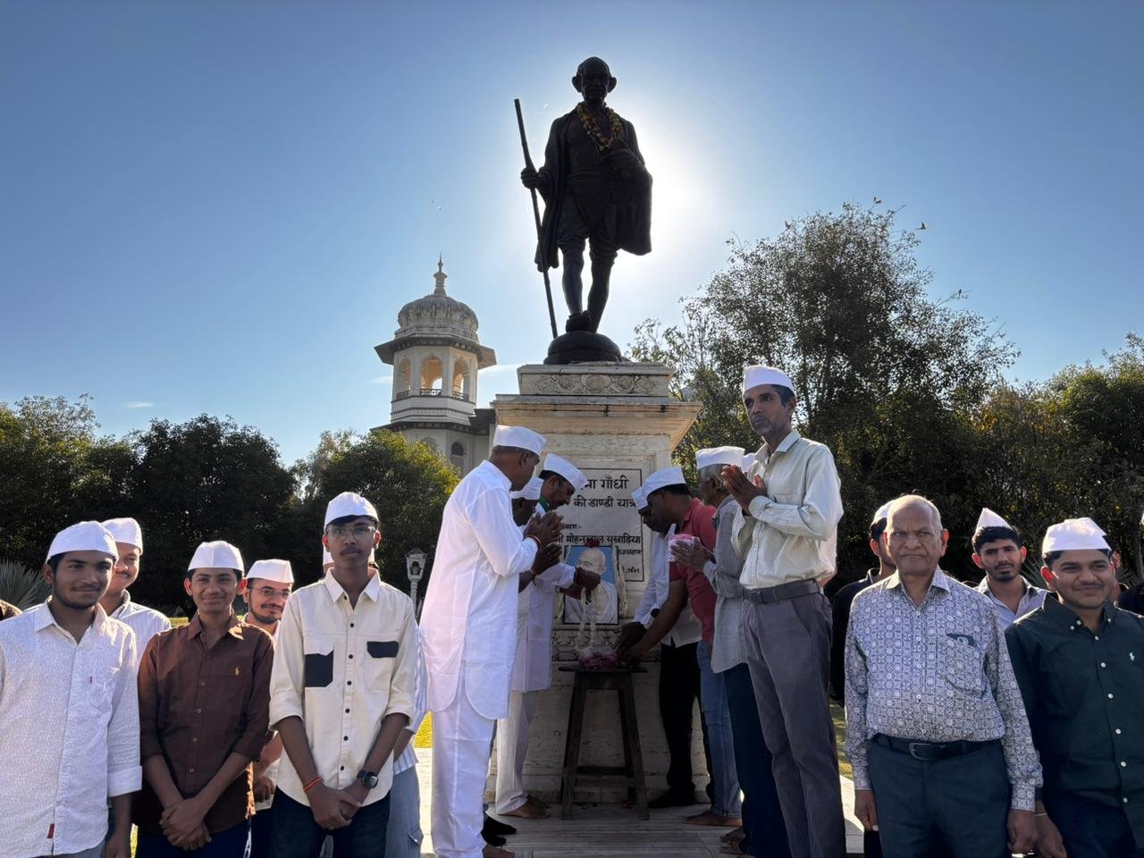 Dandi March Organized in Udaipur to Commemorate the Historic Salt March