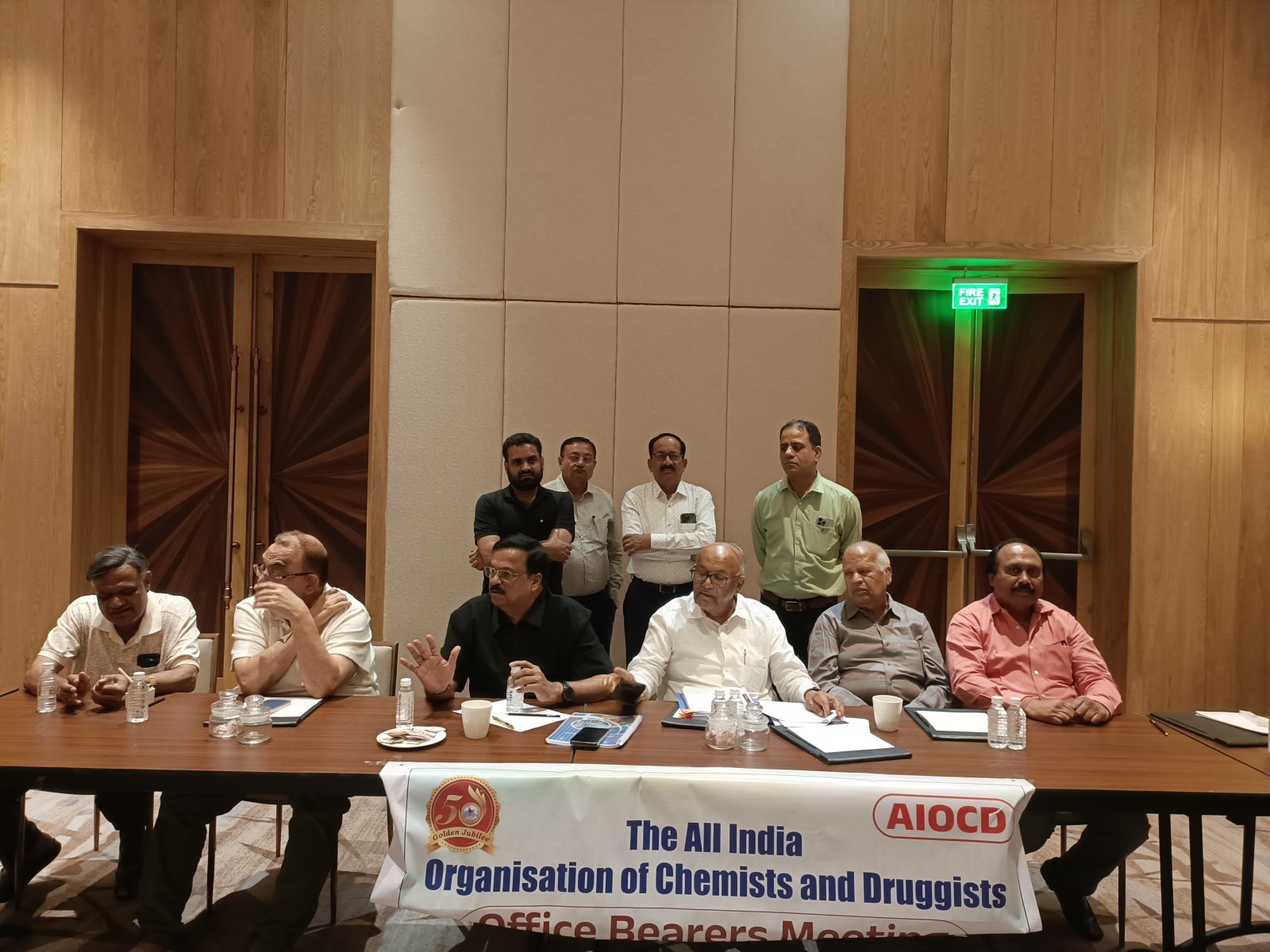 आॅल इंडिया ओर्गेनाईजेशन आॅफ केमिस्ट एण्ड ड्रगिस्ट की तीन दिवसीय राष्ट्रीय कार्यकारिणी की बैठक रविवार को