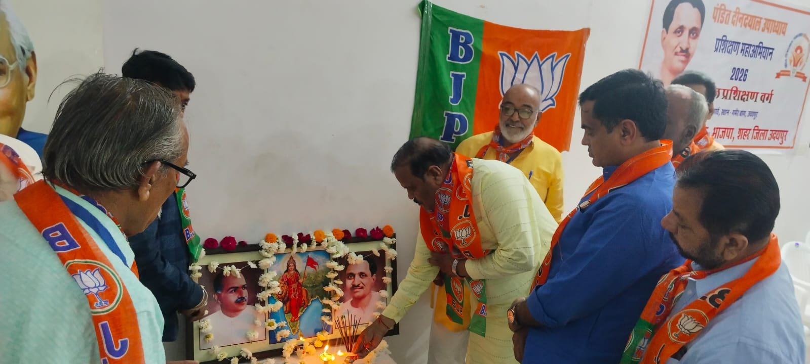 पंडित दीनदयाल उपाध्याय प्रशिक्षण महाअभियान 2026 का सरदार पटेल मण्डल से शुभारंभ