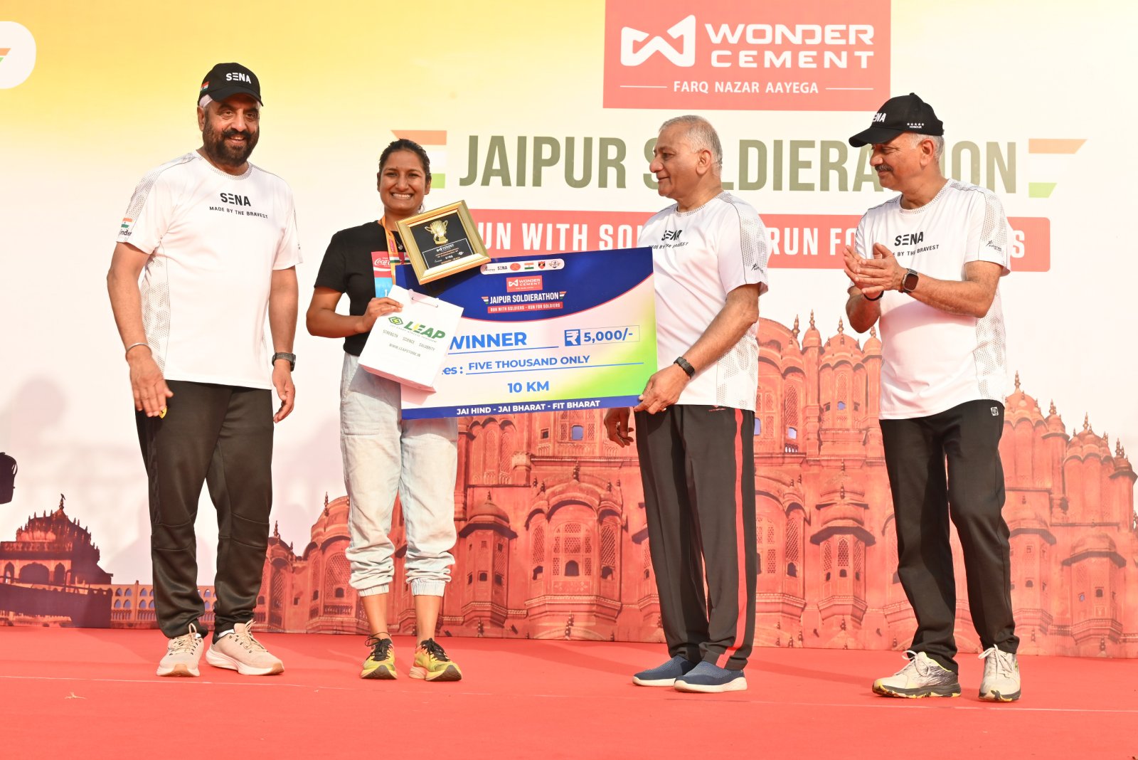 WONDER CEMENT JAIPUR SOLDIERATHON 2026 SUCCESSFULLY CONDUCTED AT JAIPUR MILITARY STATION