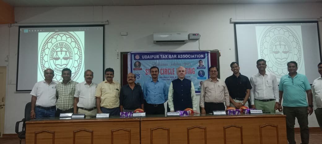 Udaipur Tax Bar Association Organizes Special Seminar on Income Tax, GST, Company Act, and TDS under Platinum Jubilee Year