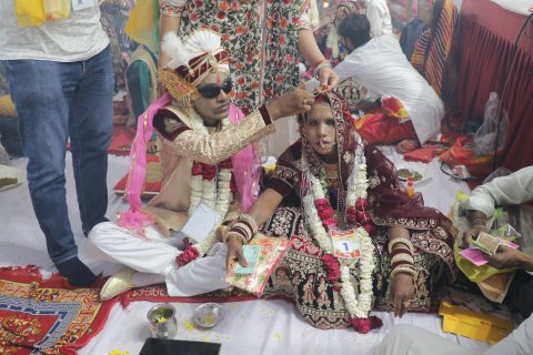 राष्ट्रव्यापी मानवता का महाकुंभ: नारायण सेवा संस्थान में 45वें दिव्यांग एवं निर्धन सामूहिक विवाह समारोह का भव्य आयोजन