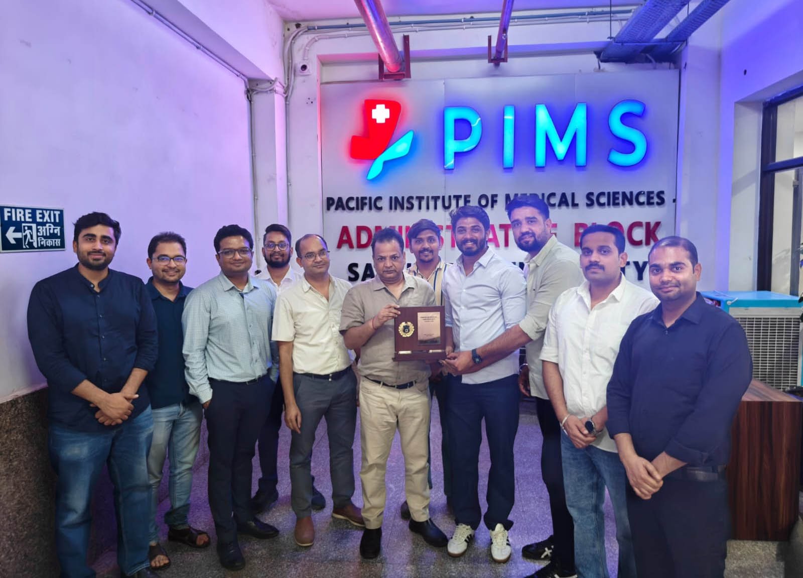 पिम्स के ऑर्थोपेडिक रेजिडेंट्स ने राष्ट्रीय सम्मेलन में पीजी क्विज़ में प्रथम स्थान प्राप्त किया