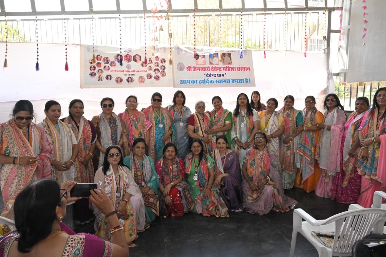 Jainacharya Devendra Mahila Sansthan Celebrates Holi Get-Together; New Office Bearers Announced