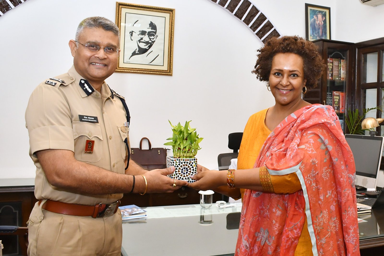UNICEF Delegation Pays Courtesy Visit to Inspector General of Police in Udaipur