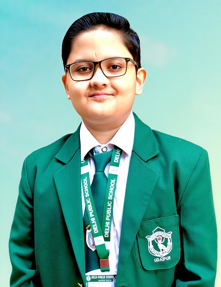 Reyansh Jain of DPS Udaipur Achieves International First Rank