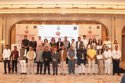 द्धितीय पीएचडीसीसीआई राजस्थान टूरिज्म सम्मान -2026 समारोह में राज्य के टूरिज़्म मंे जुड़े 25 विभूतियां हुई सम्मानित