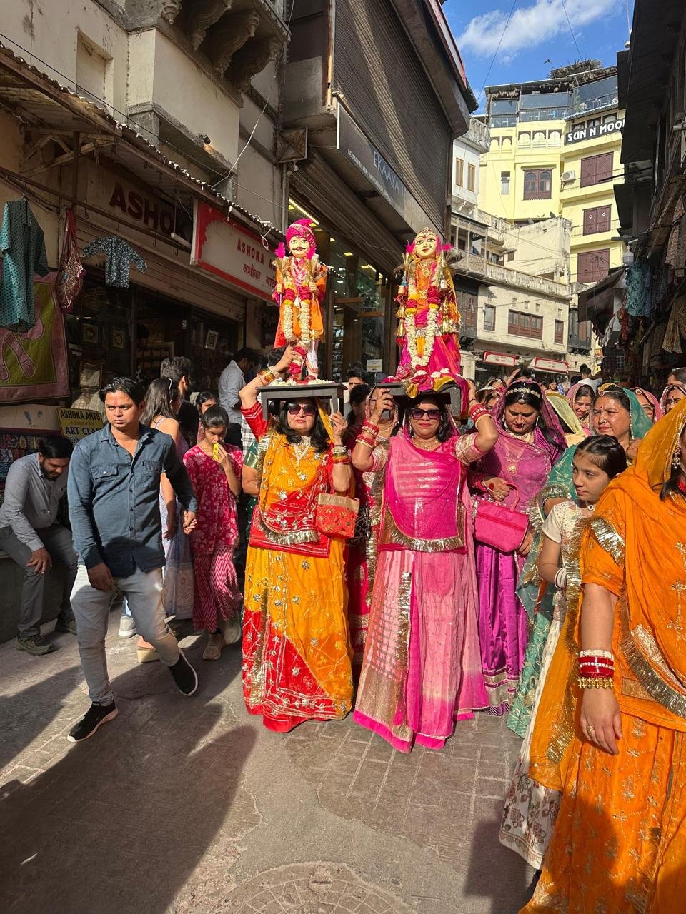 Ameta Community Celebrates Gangaaur with Enthusiasm