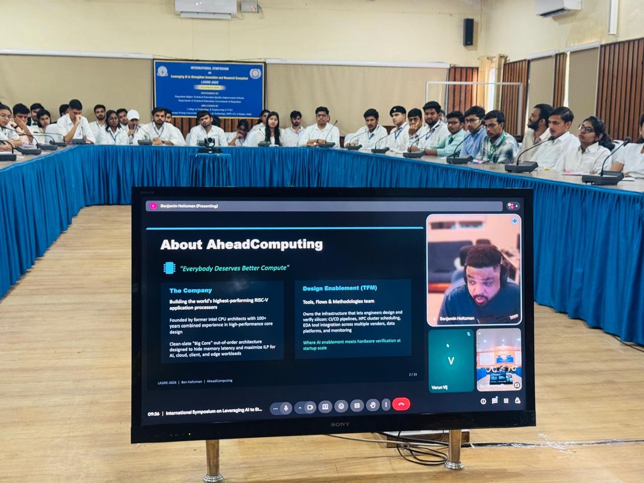 सीटीएई में अंतरराष्ट्रीय संगोष्ठी LASIRE-2026 का शुभारंभ, AI आधारित शोध व नवाचार पर जोर