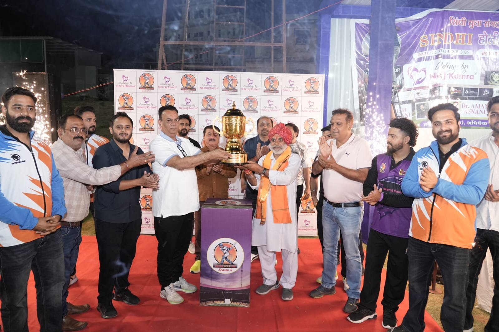 'सिंधी होली कप सीजन-4' का भव्य आगाज़, पहले दिन गैजेट हब और शुभलक्ष्मी मार्बल का दबदबा