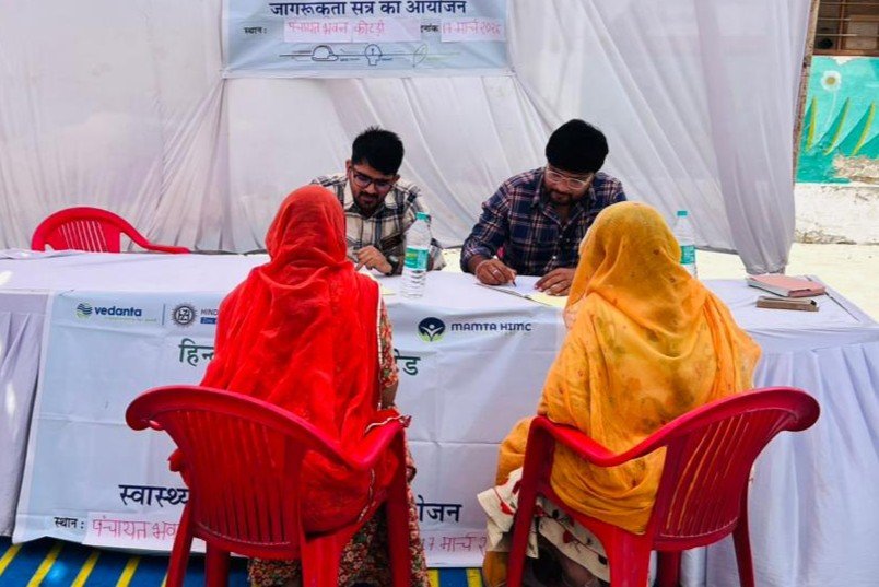 हिंदुस्तान जिंक द्वारा राजस्थान और उत्तराखंड में आयोजित स्वास्थ्य शिविरों में 1,100 से अधिक ग्रामीण लाभान्वित