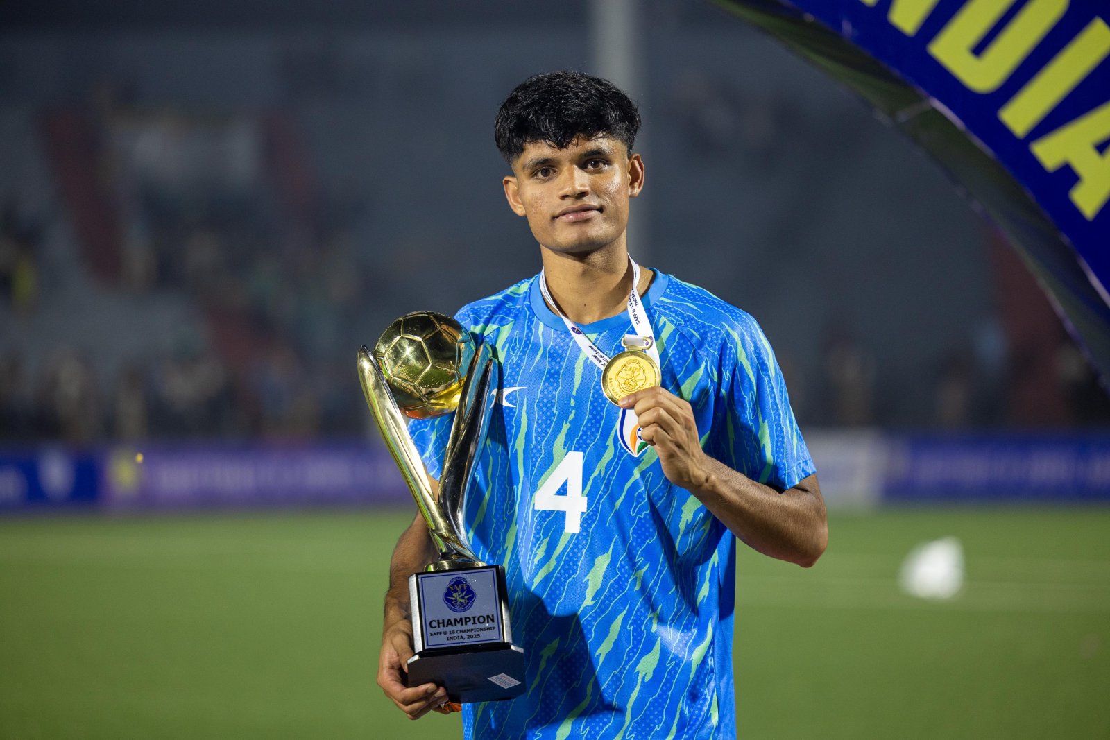 जिंक फुटबॉल अकादमी के खिलाड़ी मोहम्मद कैफ का भारतीय अंडर-20 टीम में चयन, सैफ चैंपियनशिप में दिखाएंगे दम