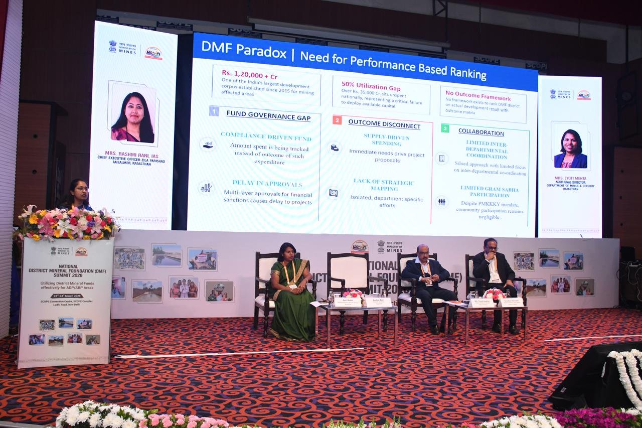 Rajasthan Shines at National Summit of District Mineral Foundation Trust