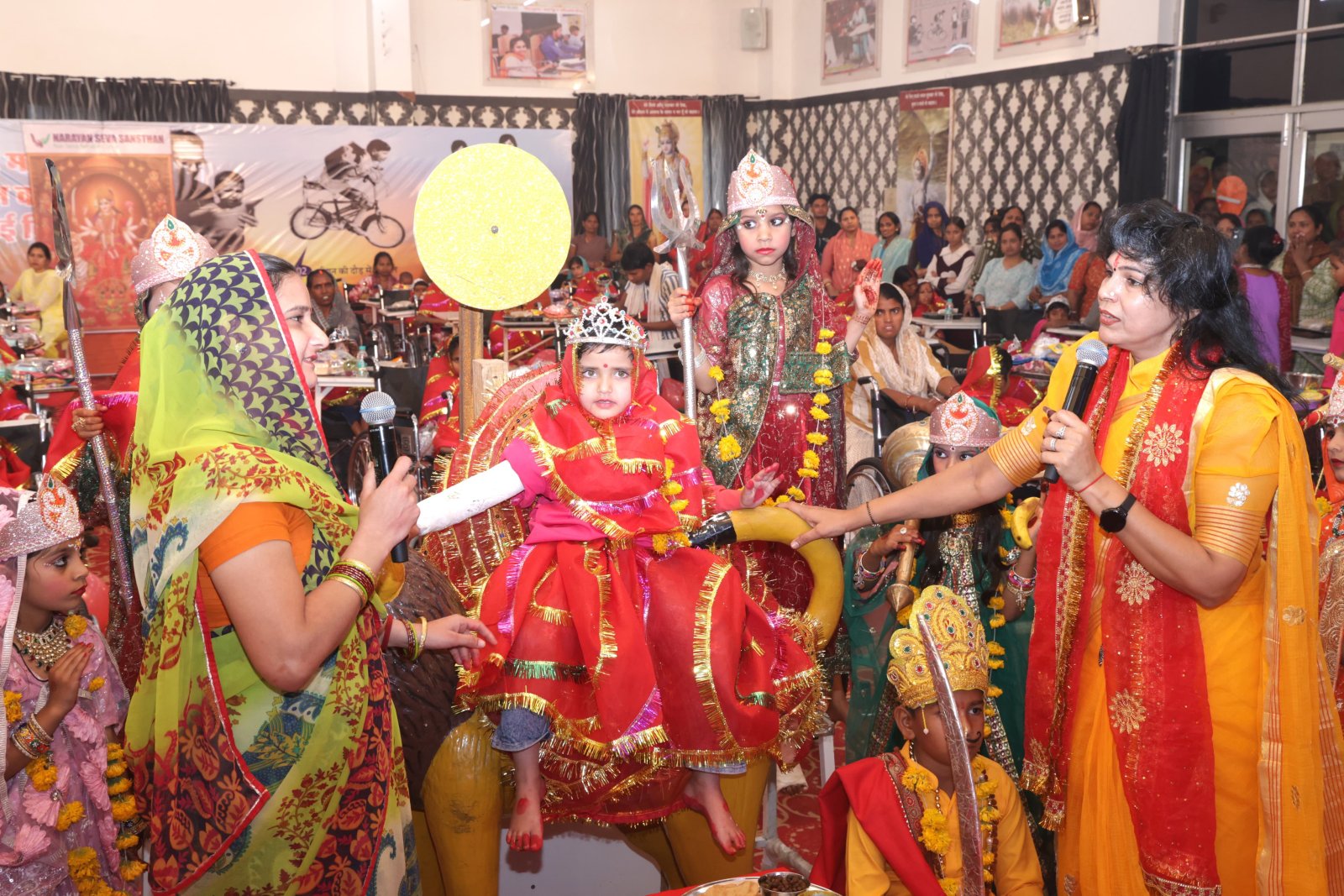 A Blend of Service and Respect on Durga Ashtami: Kanya Pujan of 501 Differently-Abled Girls