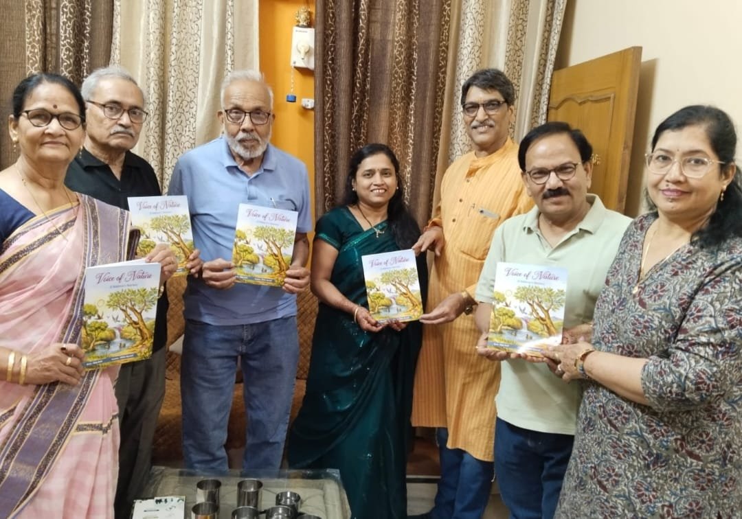 वॉयस ऑफ नेचर बाल चित्रात्मक कृति का विमोचन