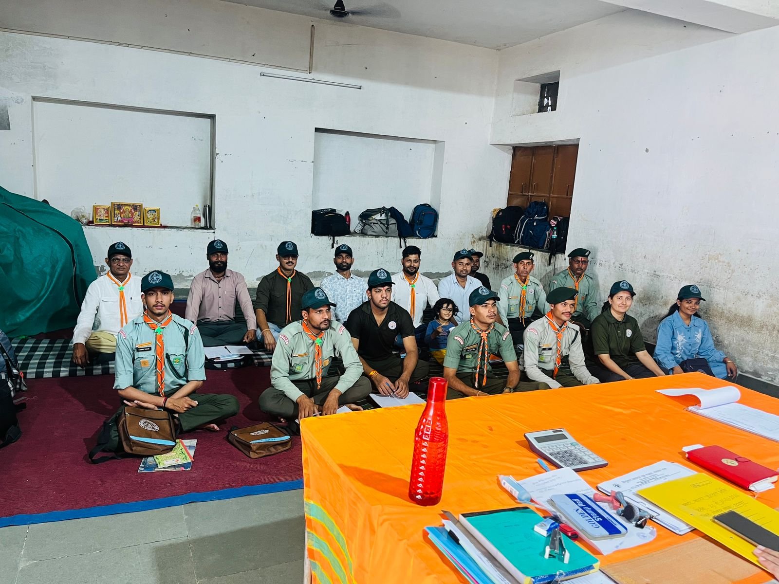 हिंदुस्तान स्काउट का राज्य स्तरीय क्वार्टर मास्टर प्रशिक्षण शिविर शुरू
