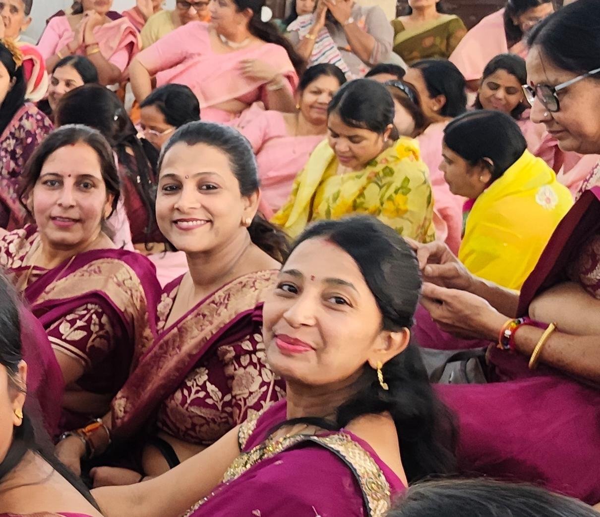 महावीर जैन जागृति महिला प्रकोष्ठ की ओर से चैबीसी कार्यक्रम आयोजित,1200 महिलाओं ने लिया भाग