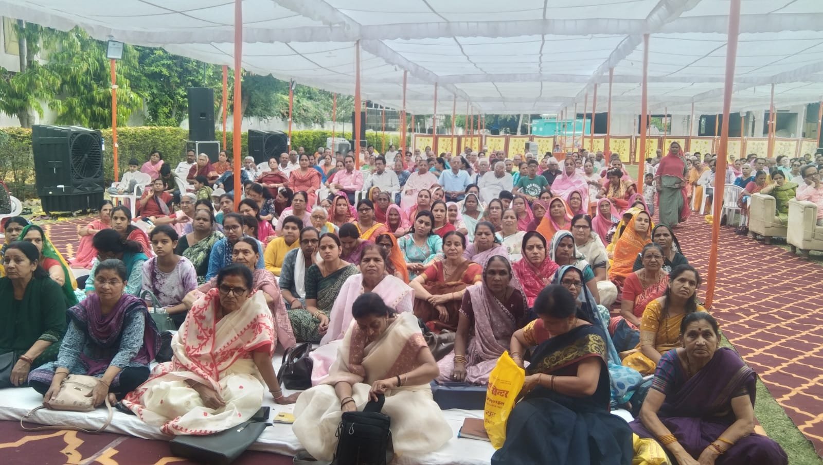 Seven-Day Bhagwat Katha Concludes Amid Devotional Fervour