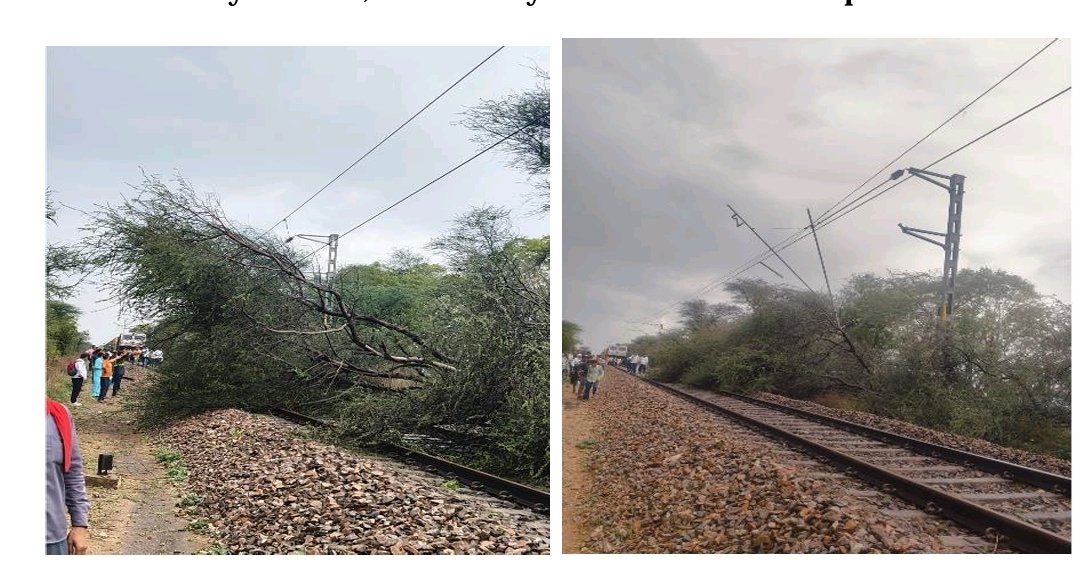 हरियाणा बन विभाग की जिद्द के चलते बड़ी घटना का अंदेशा, यात्रियों के लिए भी खतरा