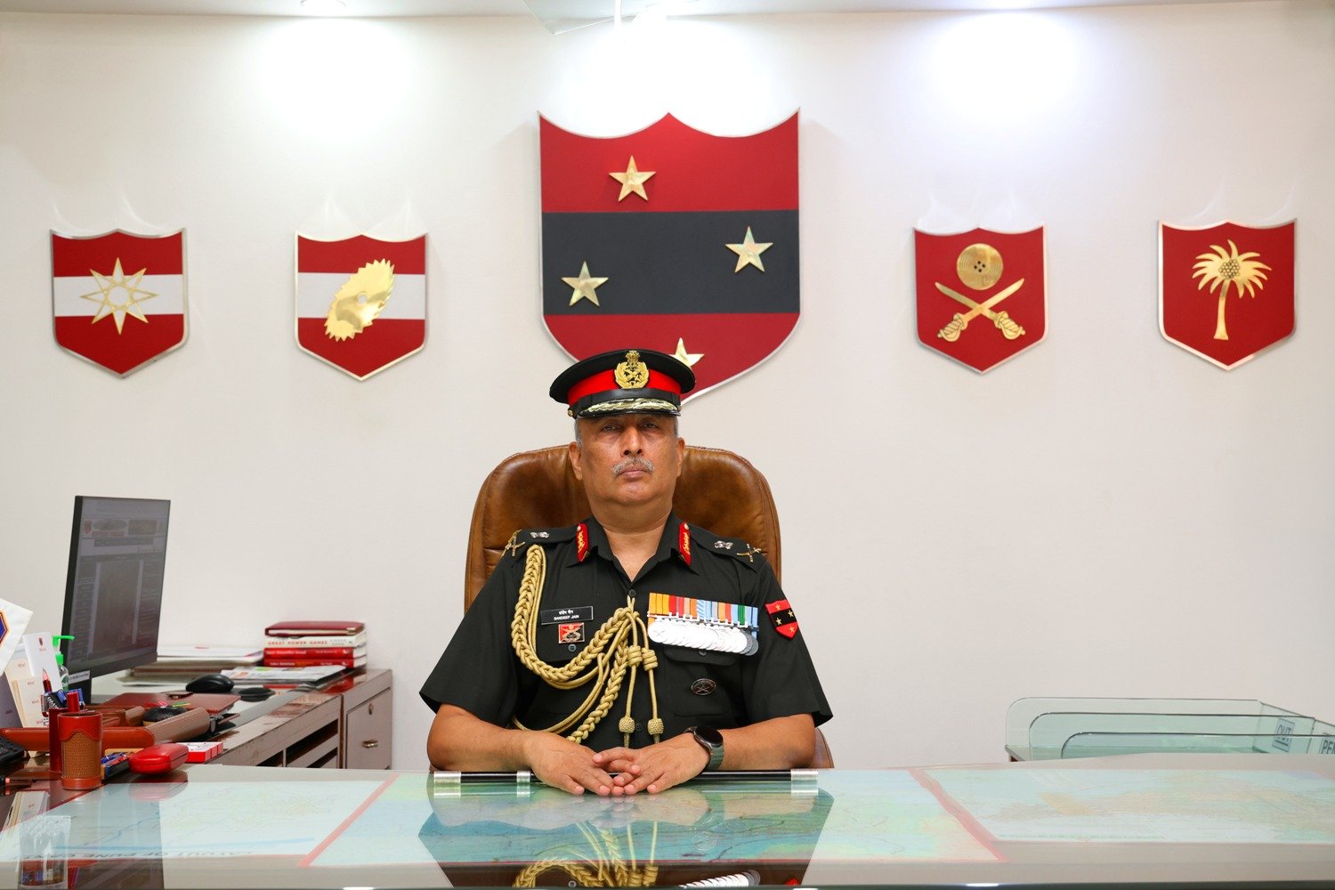 LT GEN SANDEEP JAIN, AVSM, SM ASSUMES COMMAND OF SOUTHERN COMMAND