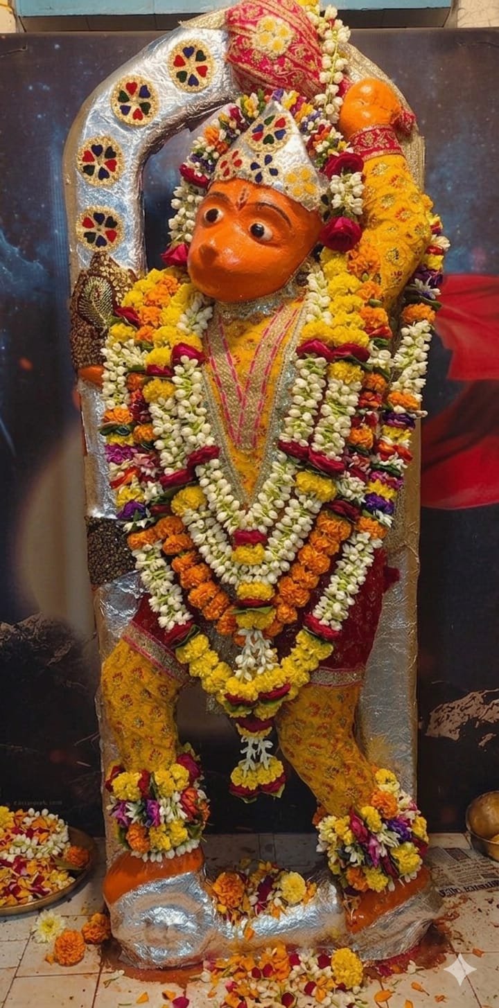 हनुमान जन्मोत्सव श्रद्धा और उल्लास से मनाया गया