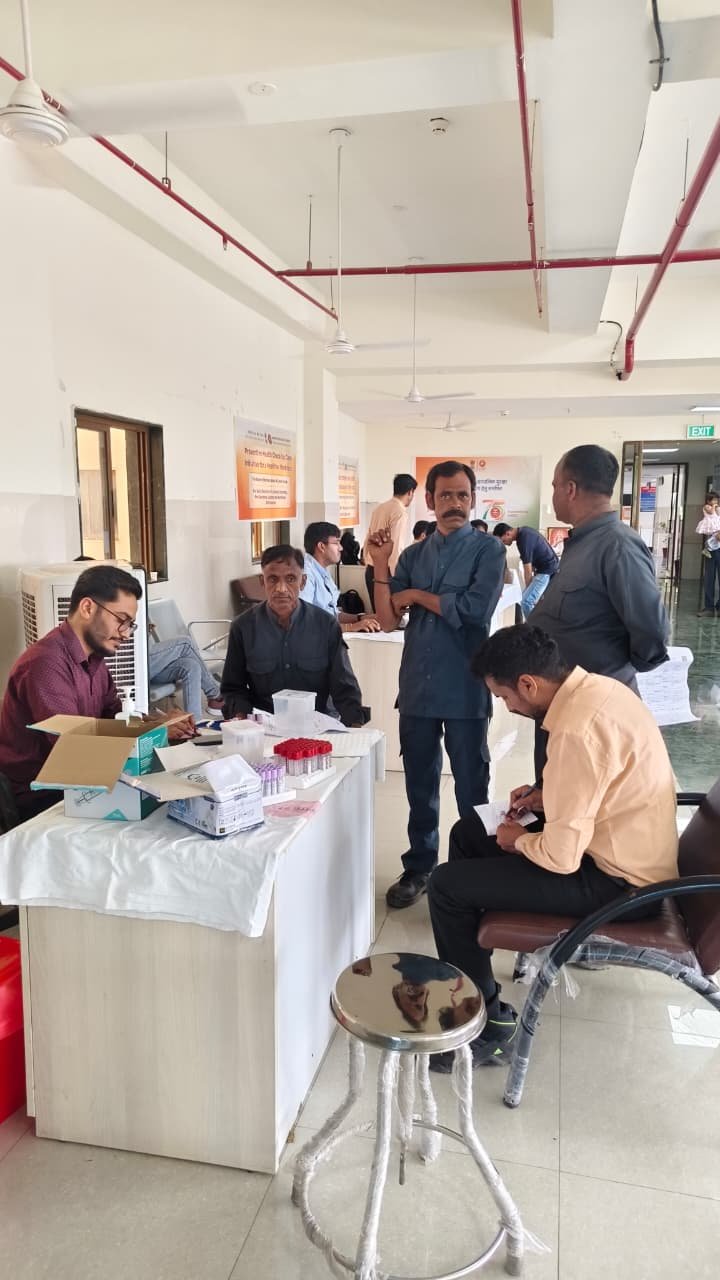 ईएसआईसी अस्पताल में वार्षिक स्वास्थ्य जांच शिविर का शुभारंभ