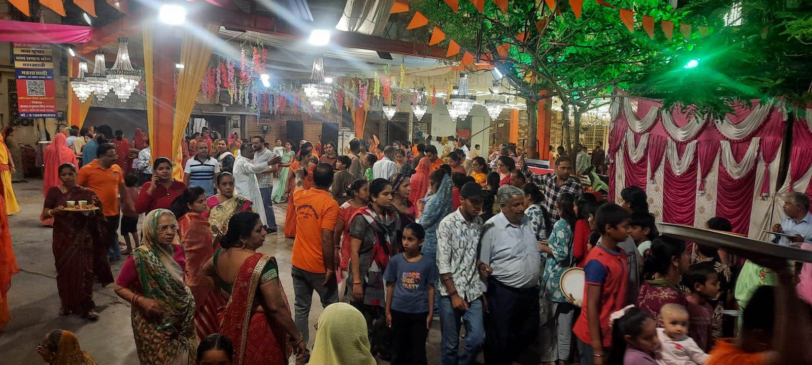महाप्रसादी में 8000 से अधिक श्रद्धालुओं ने लिया प्रसाद का लाभ