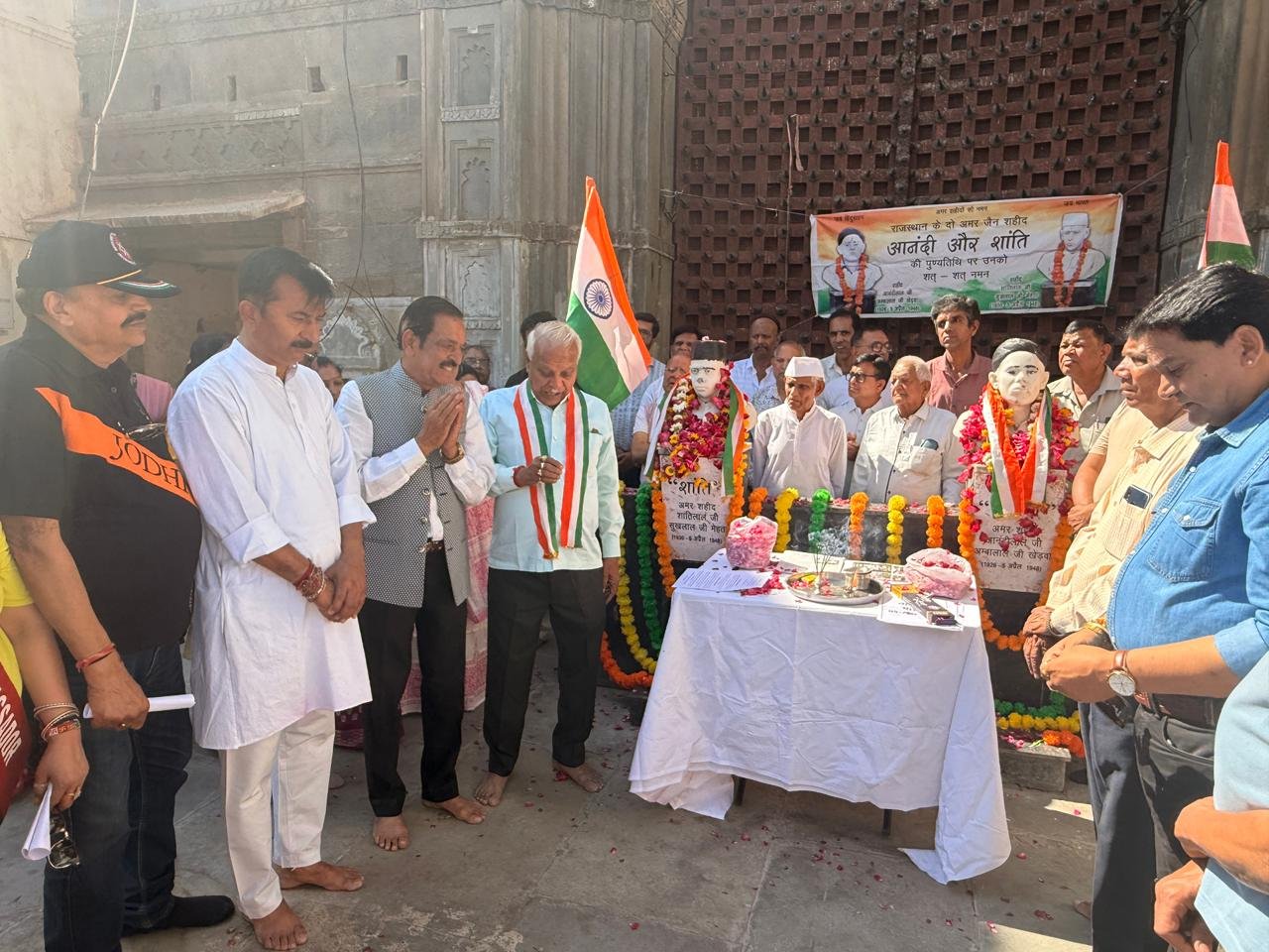 आनंदी-शांति की पुण्यतिथि पर श्रद्धांजलि सभा आयोजित