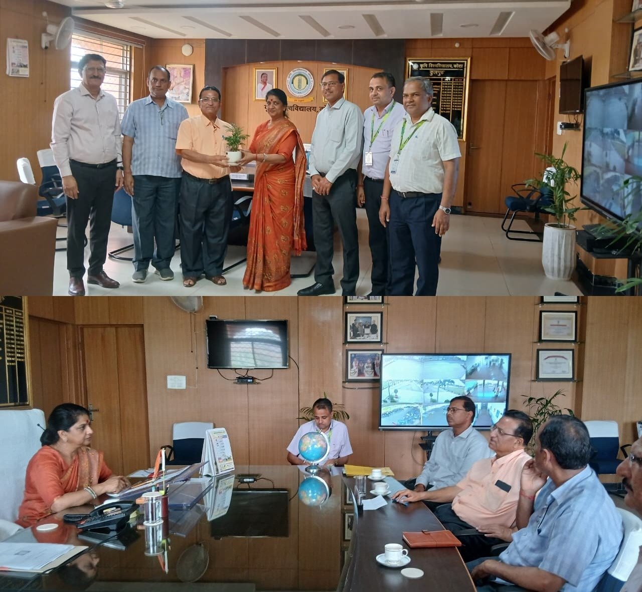 Meeting on Pension Fund and Employee Regularization