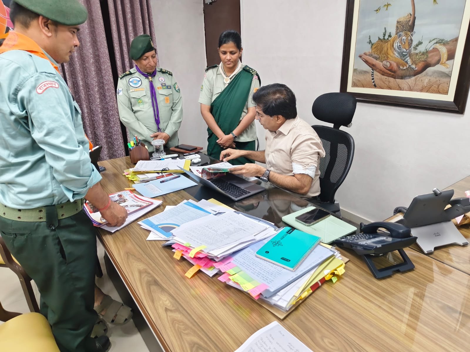 Rajesh Kumar Yadav (IAS) Assumes Charge as Chief Commissioner
