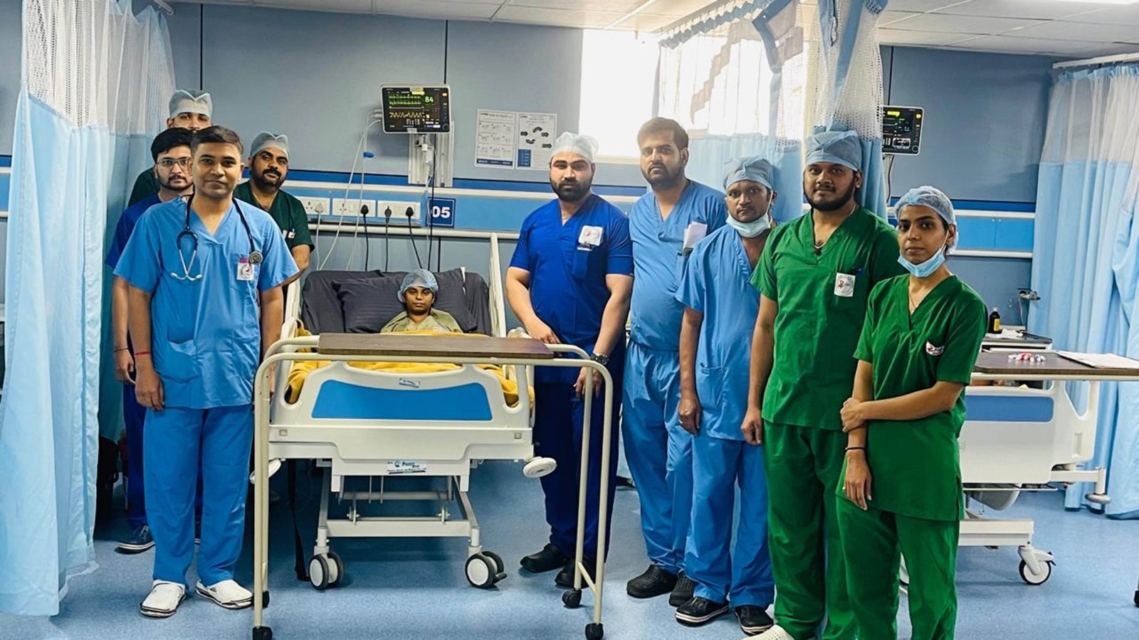 पिम्स हॉस्पिटल में कार्डियोलॉजिस्ट की मदद से बिना ओपन हार्ट सर्जरी के ह्रदय का छेद का सफल उपचार