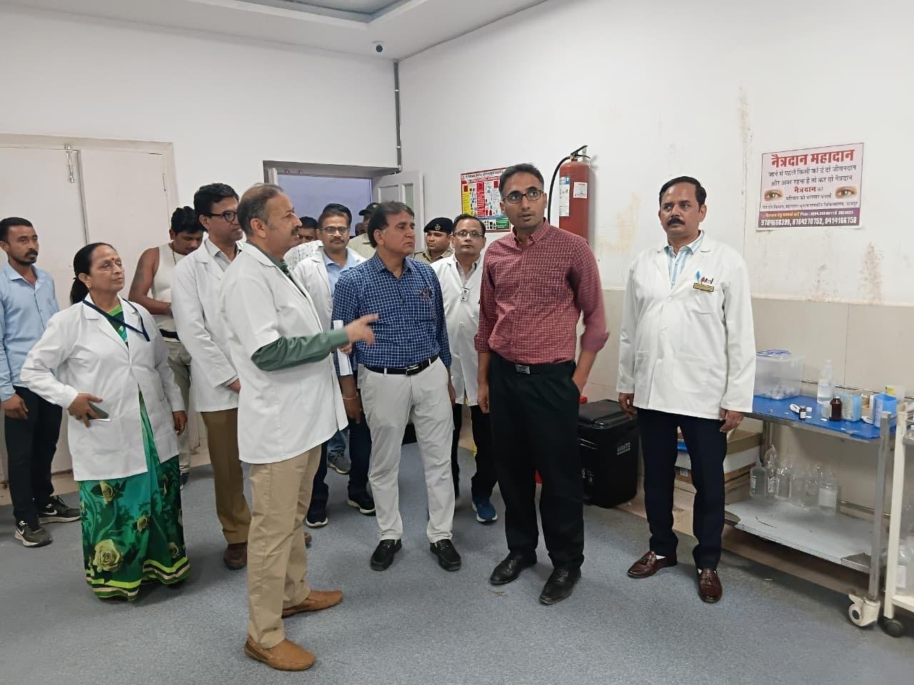 District Collector Inspects RNT Campus
