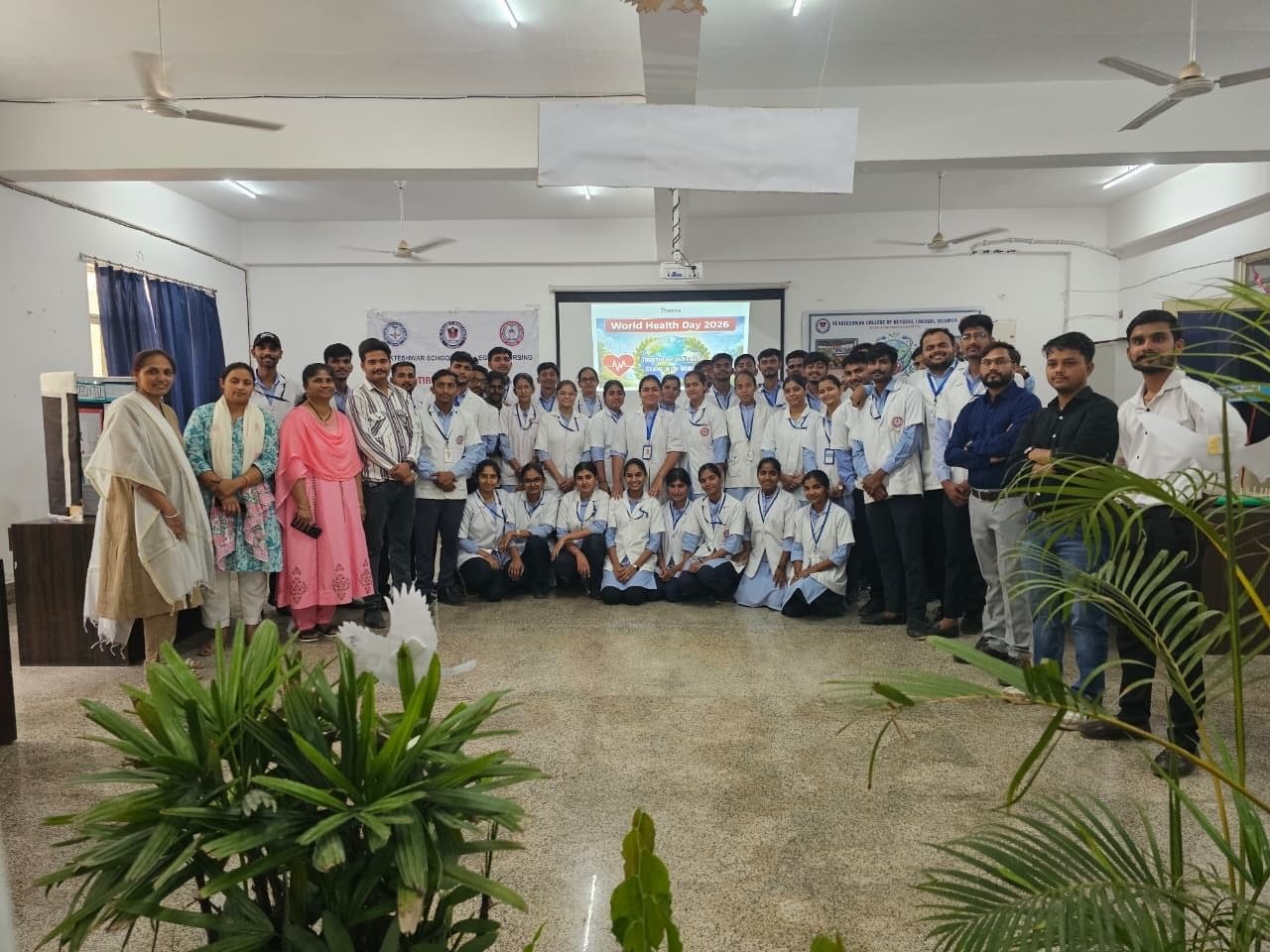 वेंकटेश्वर कॉलेज ऑफ नर्सिंग द्वारा विश्व स्वास्थ्य दिवस का आयोजन
