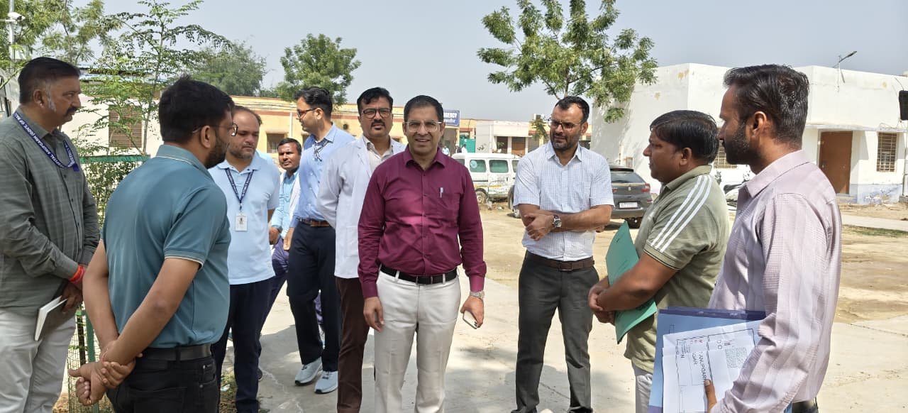 District Collector Conducts Surprise Inspection of Rawla, Ghadsana, and Anupgarh Areas