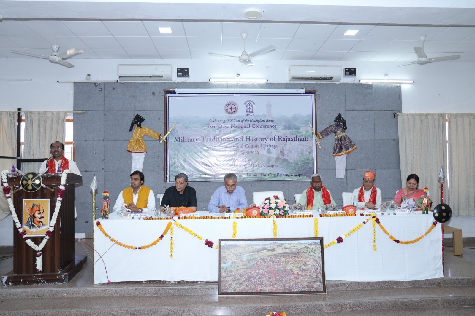 सुखाड़िया यूनिवर्सिटी में राजस्थान की मिलिट्री ट्रेडिशन और हेरिटेज पर दो दिन का नेशनल सेमिनार शुरू