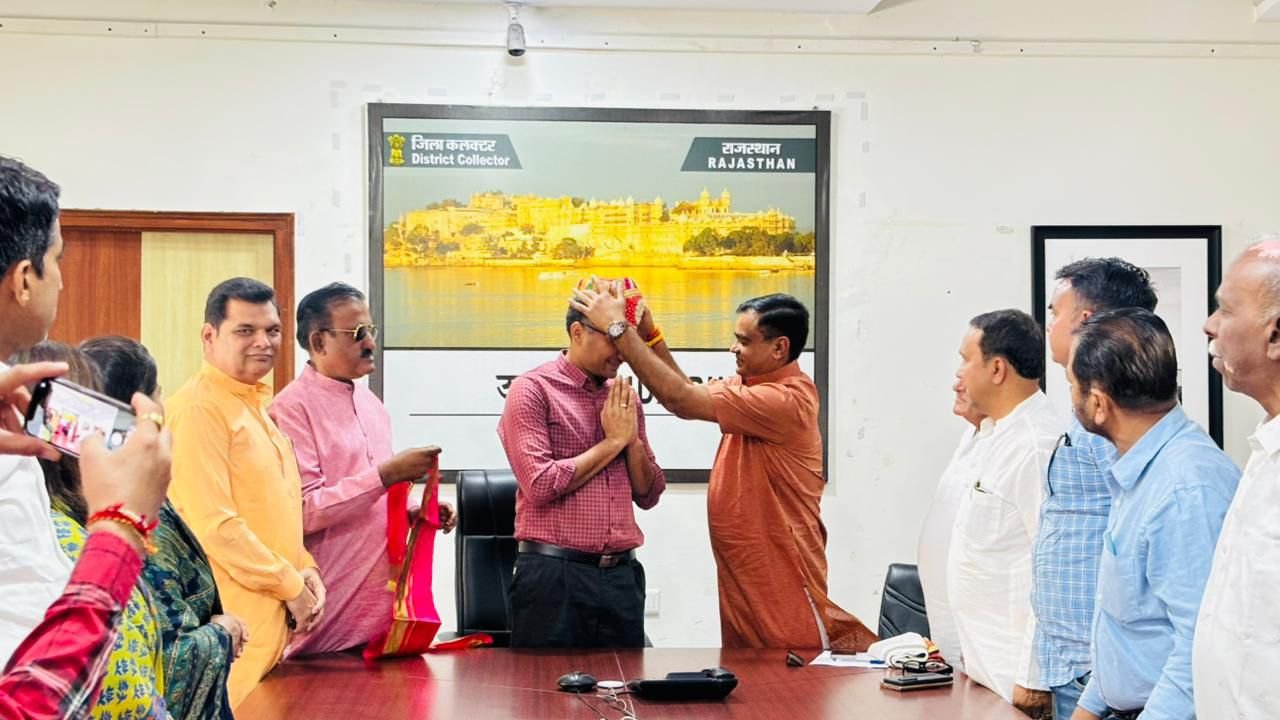 भाजपा शहरजिला प्रतिनिधिमंडल की नव नियुक्त जिला कलेक्टर से शिष्टाचार मुलाकात 