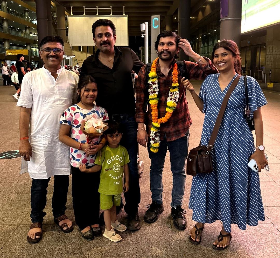 Mehul Rajpurohit Returns from Canada After 4 Years; Grand Welcome at Mumbai Airport by Actor Bharat Ajmani