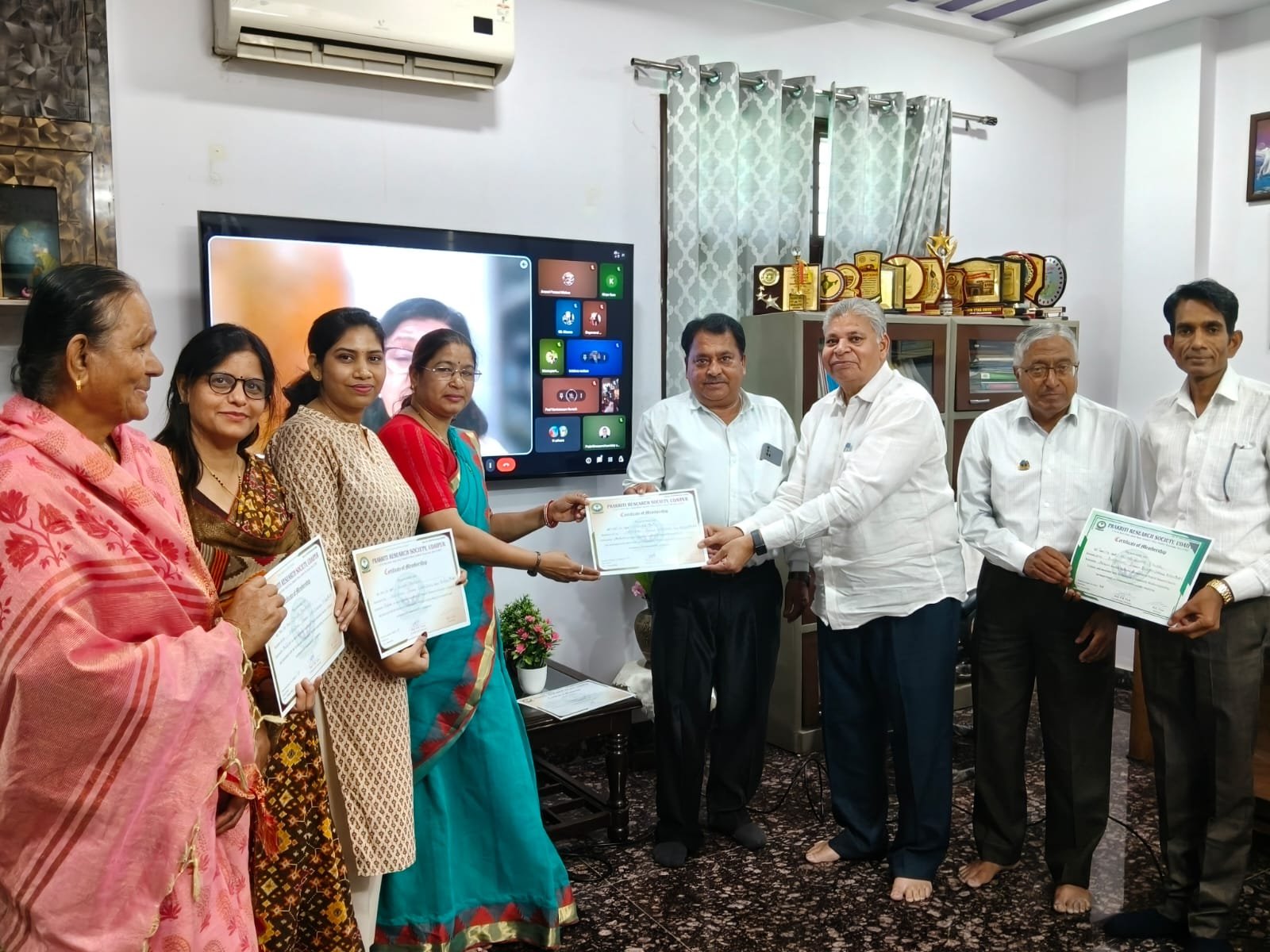 High-Level Brainstorming Meeting Organized by Prakriti Research Society, Udaipur